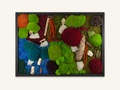 Tablou Licheni Emerald Haven 52 cm x 72 cm