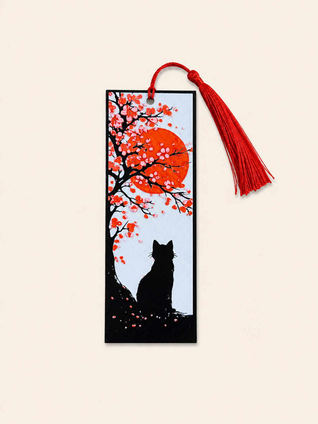 Semn de carte Sakura Cat