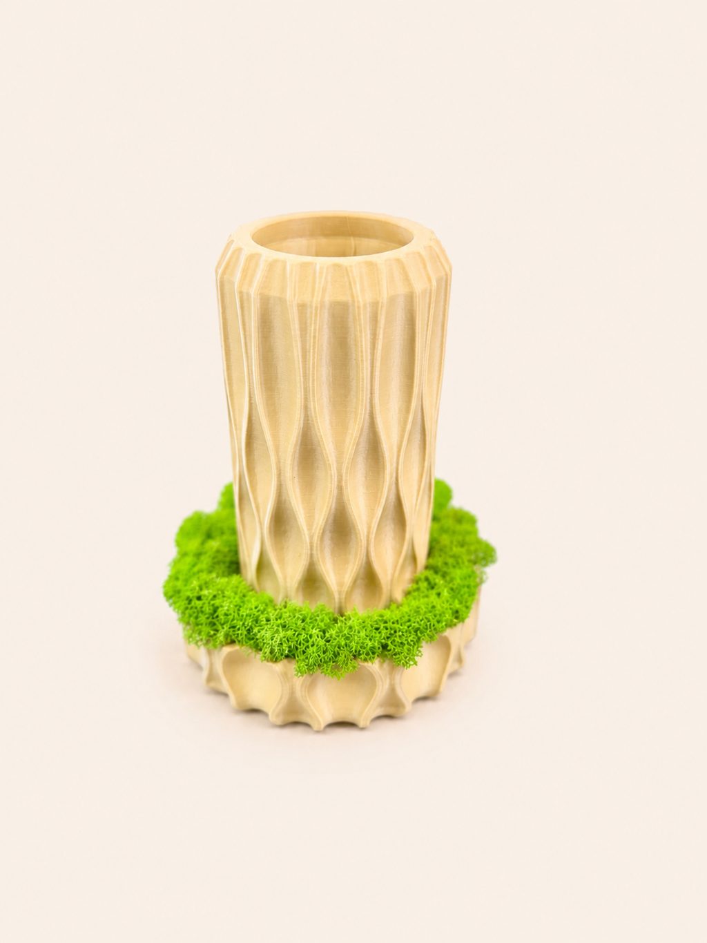 Sylva Vaza Decorativa 3D cu Licheni