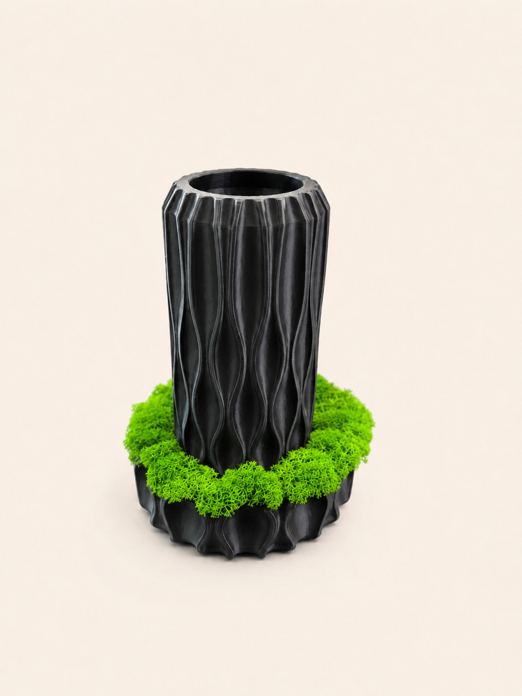 Sylva Vaza Decorativa 3D cu Licheni
